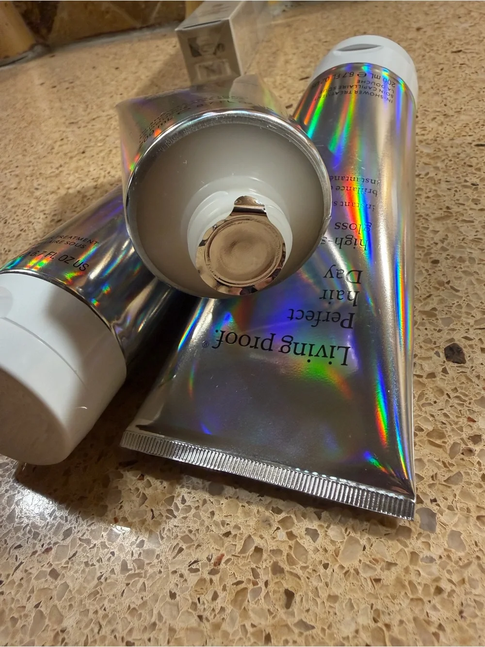 Living Proof Holographic Silver Perfect Hair Day High-Shine Gloss